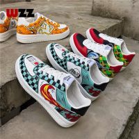 WZZ Fashion Pattern Men Sneaker Shoes Anime Demon Slayer Comfortable03