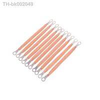 ☸❂ 10Pcs 200/300mm Bridge Connection Ground Wire Span Cable 6 Square Copper Clad Aluminum Electric Box Soft Connection Set