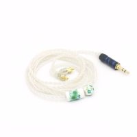 TOP-HiFi Hand-Made 3.5mm Silver Plated Earphone Wire MMCX For SE846 SE535 SE315 SE215 UE900