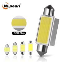 【CW】NLpearl 2x Signal Lamp C5W Led CanBus Bulb 12V COB Chips 31mm 36mm 39mm 41mm Festoon Led Plate Reading Lamp Car Interior Lights