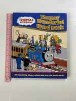THOMAS &amp; FRIENDS Thomas Wonderful Word Book with counting, shapes, colors and over 400 useful words! Hardback book หนังสือนิทานปกแข็งภาษาอังกฤษสำหรับเด็ก (มือสอง)