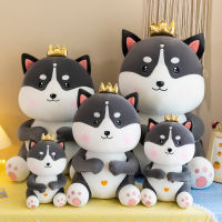 ใหม่ Creative Husky Plush ของเล่นสุนัขตลกและน่ารัก Husky ตุ๊กตาสาวเตียงยาว Strip Dog หมอนตุ๊กตา Toys