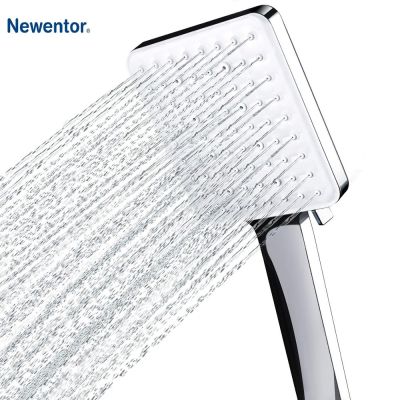 ☬ Newentor Shower Head High Pressure Handheld Water-saving Shower Head With Adjustable Shower Faucets Bathroom Accessories