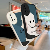 Lambskin + เคสโทรศัพท์ TPU สำหรับ Honor 20 20S เคส Huawei Nova 5T หนัง PU อ่อนนุ่มป้องกันกล้องเต็มรูปแบบยิ้มเคสโทรศัพท์มือถือกันกระแทก