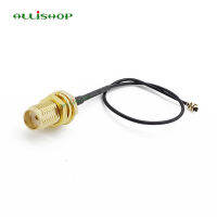 Allishop Sma Pigtail Sma แจ๊คเสียบตัวเมียกับ U.fl คอนเน็คเตอร์ IPEX/Ipx 1.13สาย Pigtail สำหรับเราเตอร์อินเตอร์เน็ตไร้สายโฟนไร้สาย Ap Pci