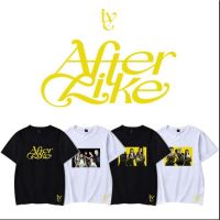 เกาหลีแฟชั่น K POP KPOP K-POP IVE After LIKE T เสื้อผู้หญิงผู้ชายฤดูร้อนแขนสั้นตลก TShirt Graphic Tee streetwear