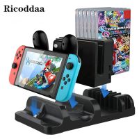 Multifunctional Charging Dock Station For Nintend Switch Console Pro Controller Charger Joy Con Stand Game Card Storage