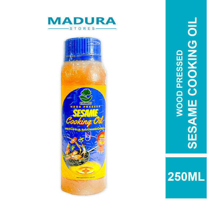 10.10 Everrest Wood Pressed Sesame Cooking Oil 250ml Lazada