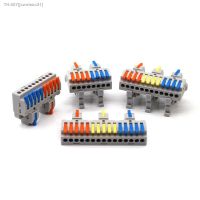 ♞▩♙ 1PC Wire Connector Electric Universal Quick Conductor Splitter Push-in LED Cable Terminal Blocks Mountable Rail Junction Box