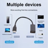 สร้างเสียงและวิดีโอทองแดงสายอะแดปเตอร์ HDMI 1080P USB 3.0เป็น HDMI สายเคเบิลแบบขยาย Heteromorphism สายอะแดปเตอร์ยูเอสบีคอมพิวเตอร์