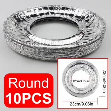 Stainless steel stove liners Gas Stove Covers Round Burner Covers Gas Range