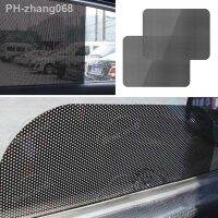 2pcs Sun Block Film Anti-UV Car Sunshade Stickers Window Glass Sunscreen Curtain Insulation Car Side Window Sunroof Film Shade