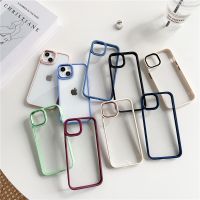 [Phone case]ลูกอมสีโลหะชายแดนกันกระแทกกรณีโทรศัพท์สำหรับ iPhone 12 13 11 Pro Max Trasparent ปกหลังสำหรับ iPhone 13 13Pro