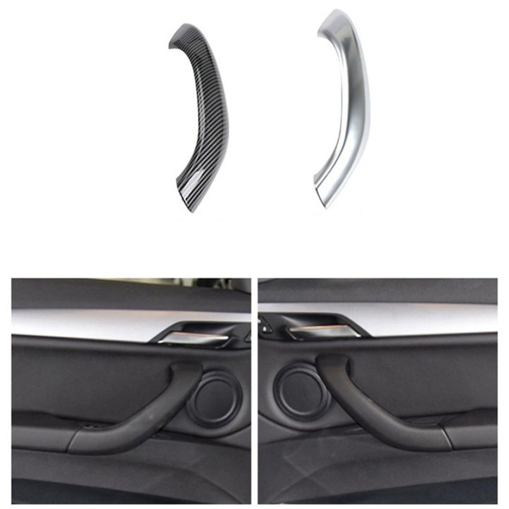 car-interior-door-pull-handle-outer-cover-trim-parts-for-bmw-x1-x2-f48-f49-f39-2016-2020-51417417513-carbon-fiber-pattern