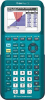 Texas Instruments TI-84 Plus CE Color Graphing Calculator, Teal (Metallic) Teal Single Pack