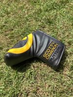 Golf Cover Putter Grey Yellow