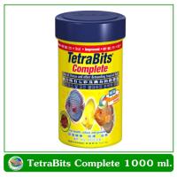 Woww สุดคุ้ม Tetra Bits Complete 1000 ml อาหารปลาชนิดเกล็ด Granules ราคาโปร อาหาร ปลา อาหารปลาคราฟ อาหารปลากัด อาหารปลาสวยงาม