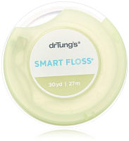 DrTungs Dr. Tungs Smart Floss, 30 yds, Natural Cardamom Flavor 1 ea Colors May Vary (Pack of 10)