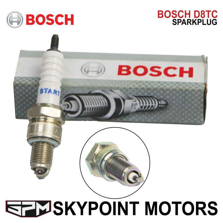 BOSCH MOTORCYCLE SPARK PLUG D8TC X5DC D8EA (9105050) Lazada PH