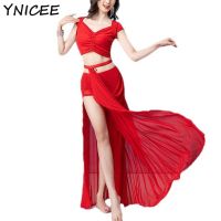 【YD】 Adult Belly Costume Bellydance Skirt Performance Set Top Bellydancing Wear