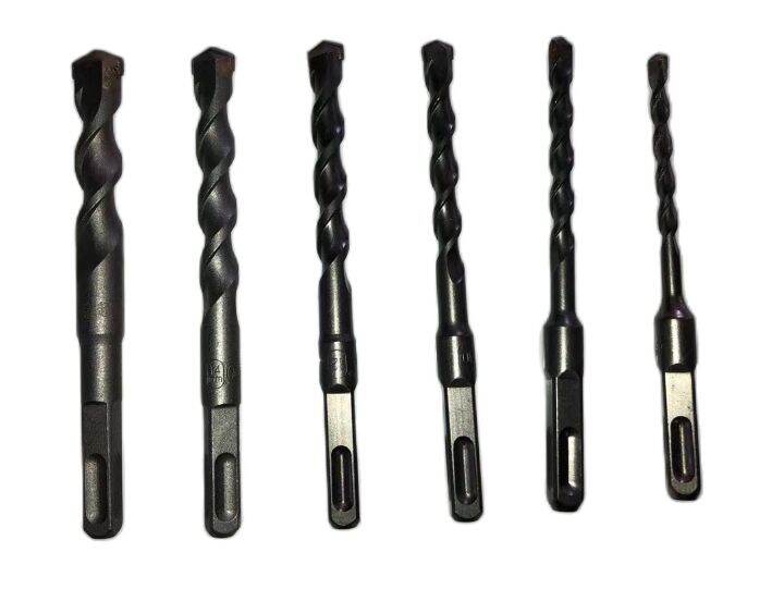 ELECTRIC HAMMER DRILL BITS CONCRETE WALL SQUARE HANDLE TURNING HEAD