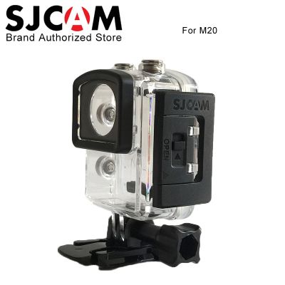 อุปกรณ์เสริมกล้อง Sjcam เคสกล้องกันน้ำสำหรับดำน้ำ M20 30ม. สำหรับ Sj Cam M20อุปกรณ์เสริมกล้องแอคชั่นแคมเมรา