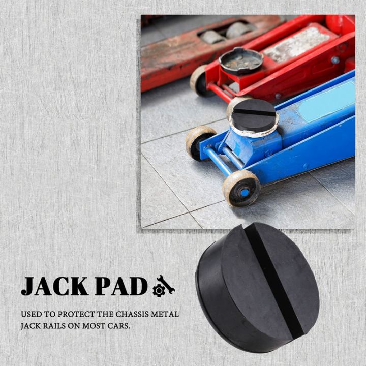 car-rubber-disc-pad-car-vehicle-jacks-jack-pad-frame-protector-rail-floor-jack-guard-adapter-tool-jacking-lifting-disk