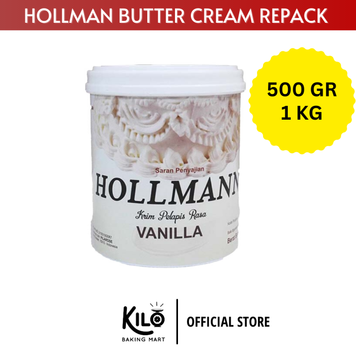 HOLLMAN BUTTER CREAM 1 KG GRAM REPACK 500 GRAM REPACK Lazada Indonesia