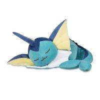 Pokemon Eeveelution Sleep Vaporeon Plush ของเล่นตุ๊กตาตุ๊กตาของเล่น50ซม. ของขวัญวันเกิดสำหรับเด็ก