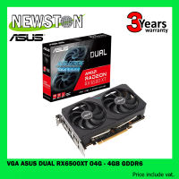 VGA (การ์ดแสดงผล) ASUS DUAL RX6500XT O4G - 4GB GDDR6