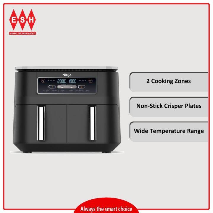 Ninja AF300 7.6L Foodi Dual Zone Air Fryer | ESH | Lazada