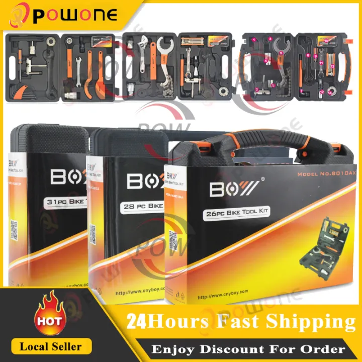31 in 1 Bicycle Repair Tools Cycling Multitool Chain Pedal BB Wrench