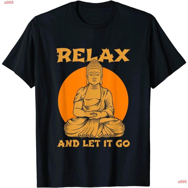 แขนสั้นโอเวอร์ไซส์z005-buddha-inner-peace-relax-buddhist-wellness-t-shirt-พระพุทธเจ้า-เสื้อยืดพิมลาย-เสื้อยืดผู้ชาย-เสื้-f0c1