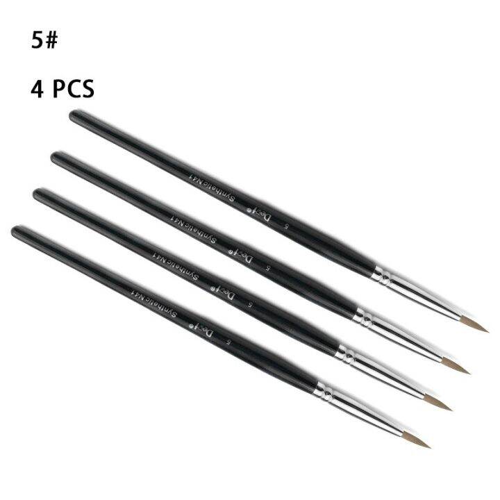 dental-lab-porcelain-brush-pens-5-teeth-shaping-glazing-pen-dental-lab-material-dental-technician-tools-4pcs-set