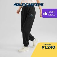 Skechers สเก็ตเชอร์ส กางเกง ผู้หญิง SKECH-SWEATS Flower Collection Pants - L223W131