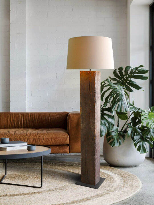 โคมไฟตกแต่ง แบบตั้งพื้น O'thentique รุ่น Togga floor lamp & Round Lamp