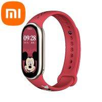 Original Xiaomi Mi Band 8 NFC Smart Watch Bracelet Disneys 100th Anniversary Edition Mickey Mouse Smartwatches