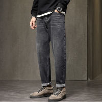 Factory Outlet Gifts Jeans Male 2023 New Spring And Autumn Loose MenS Korean Trend Slim Pants