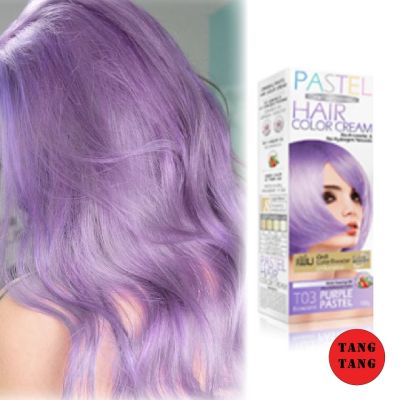 Carebeau Pastel Hair Color Cream T03 สีม่วงพาสเทล 100 g.