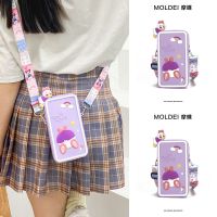 Summer Summer Childrens Cartoon Cute Messenger Mini Small Bag Female 2023 New One Shoulder Lightweight Mobile Phone Case 【QYUE】