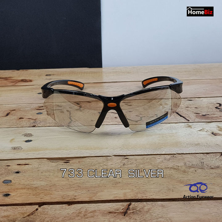 แว่นตานิรภัย-แว่นใส2020-แว่นตากันuv-แว่นกันแมลง-แว่นตาผู้ชาย-แว่นกันแดดราคาถูก-แว่นกันแดดแฟชั่น-แว่นเซฟตี้-แว่นผู้ชายสวยๆ-733-clear-silver
