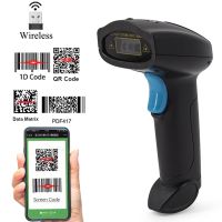 เครื่องสแกนเนอร์ QR แบบไร้สายแบบพกพาเครื่องอ่าน2D ไร้สาย Pdf417scanner เครื่องอ่านบาร์โค้ดแบบ1D/2มิติ2D J136