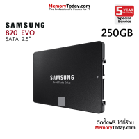 SAMSUNG 870 EVO SATA-lll 2.5" SSD 250GB (MZ-77E250BW)