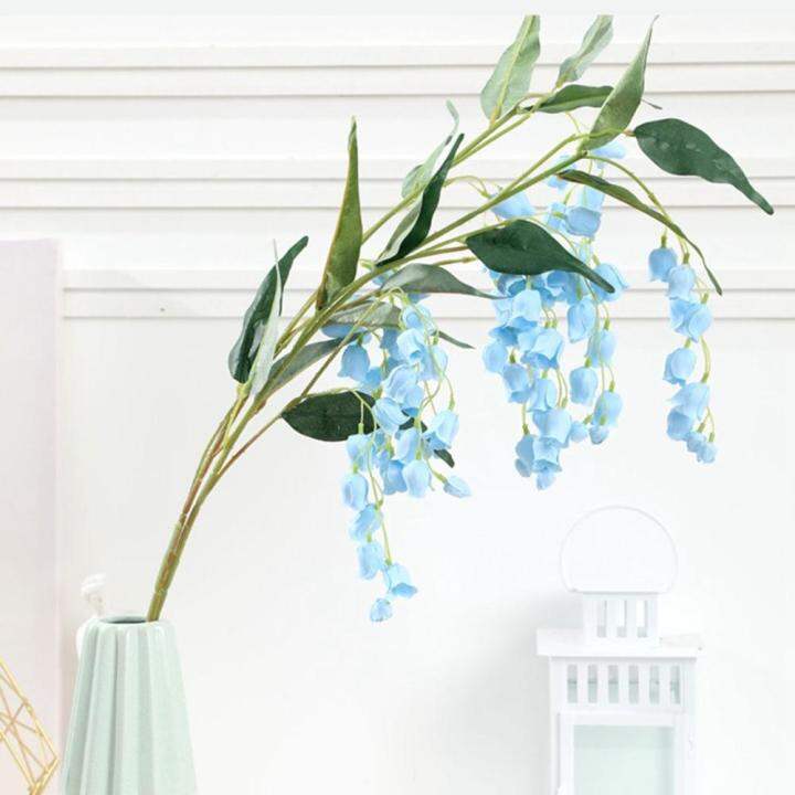 NOELT Garland Wreath Silk Tall Vase Elegant Long Stem Fake Flowers Faux