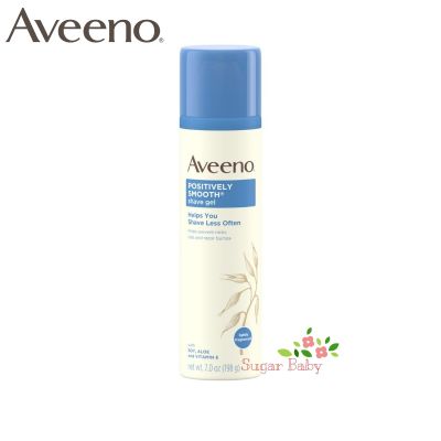 Aveeno Positively Smooth® Shave Gel 198 g ครีมโกนขน (198 กรัม)