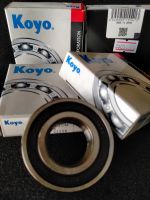 6205 2RS KOYO ตลับลูกปืนเม็ดกลมร่องลึก ฝายาง2ข้าง ขนาด 25mm x 52mm x 15mm ยี่ห้อ KOYO