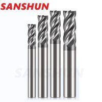 เครื่องมือกัด HRC70 Cnc Endmill 4Flute โลหะผสมคาร์ไบด์ทังสเตนเหล็กตัด End Mill 4mm 5mm 6mm 8mm 10mm Shank