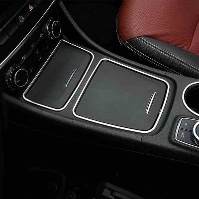 hot！【DT】❃ﺴ  A class CLA W176 C117 W117 X156 Car Console Ashtray Shift Cup Holder Cover Trim strip Frame