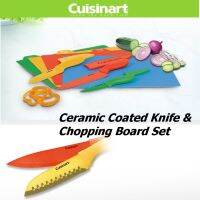 Cuisinart Ceramic Kitchen Utensils &amp; Chopping Board Set CA-10CMCKR (K3 + C4 Set)