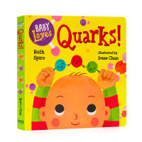 Baby loves quarks! English original baby loves science series micro physics enlightenment introduction childrens Enlightenment English